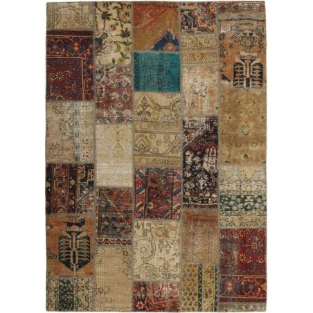 tappeto persia vintage patchwork cm.169x240