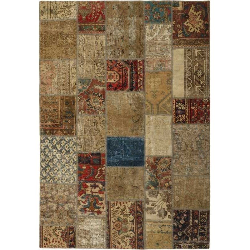 tappeto persia vintage patchwork cm.165x238