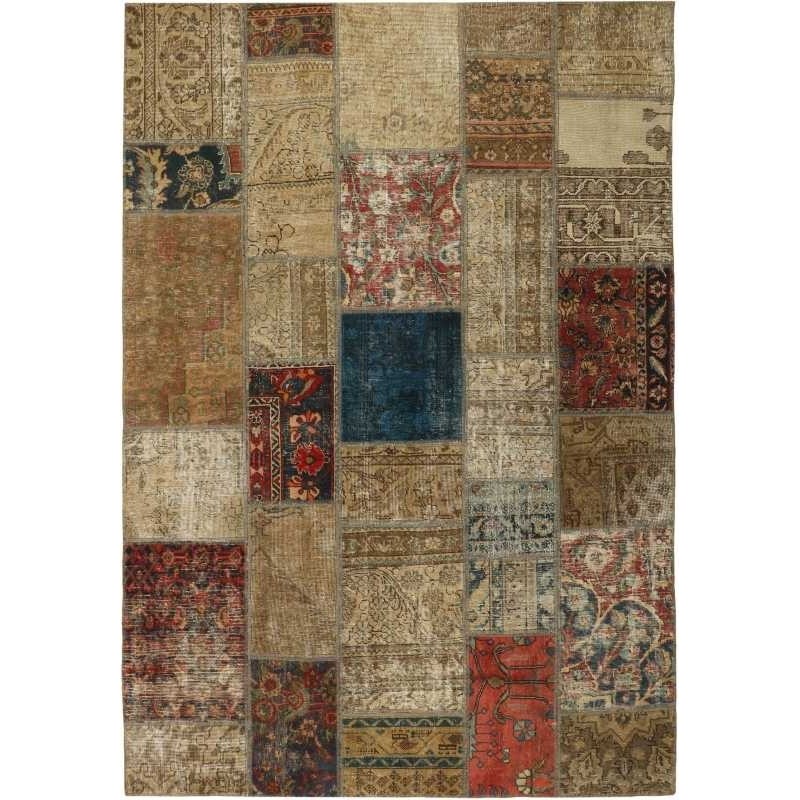 tappeto persia vintage patchwork cm.168x240