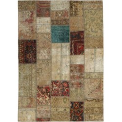 tappeto persia vintage patchwork cm 170x239  2