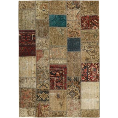 tappeto persia vintage patchwork cm.170x240