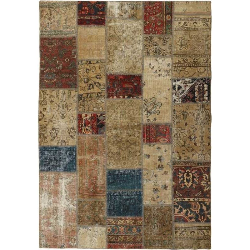 tappeto persia vintage patchwork cm.167x240