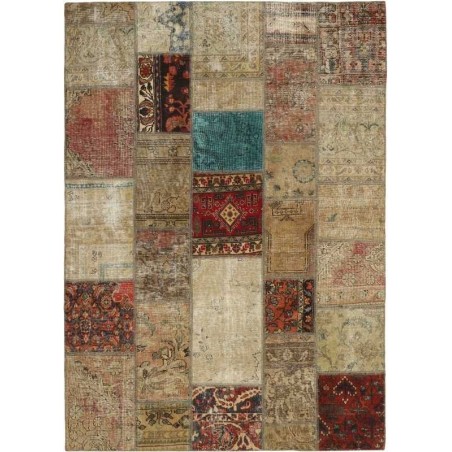 tappeto persia vintage patchwork cm.172x236