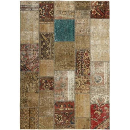 tappeto persia vintage patchwork cm.168x237