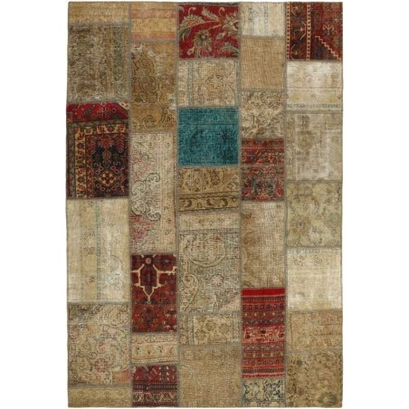 tappeto persia vintage patchwork cm.165x240