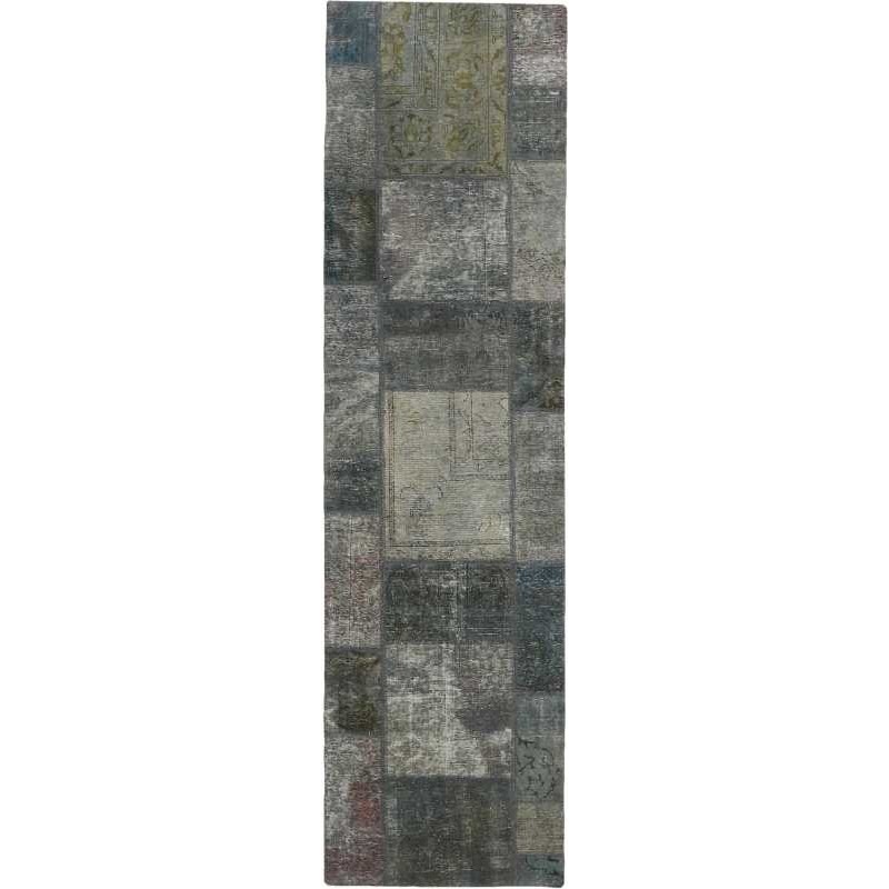 tappeto persia vintage patchwork cm.81x298