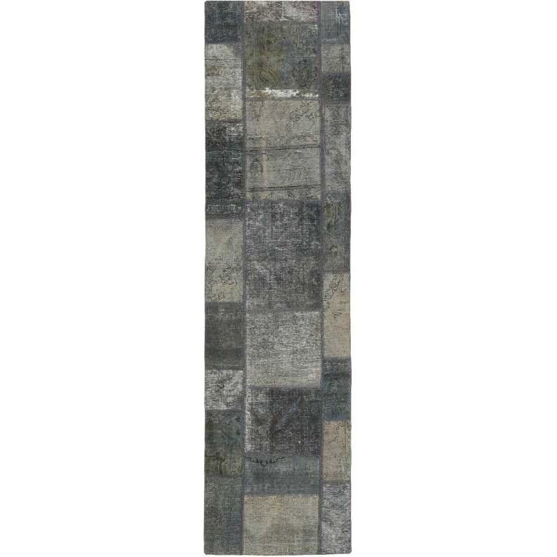 tappeto persia vintage patchwork cm.81x300