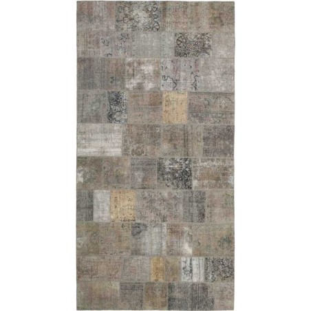 tappeto persia vintage patchwork cm.202x401