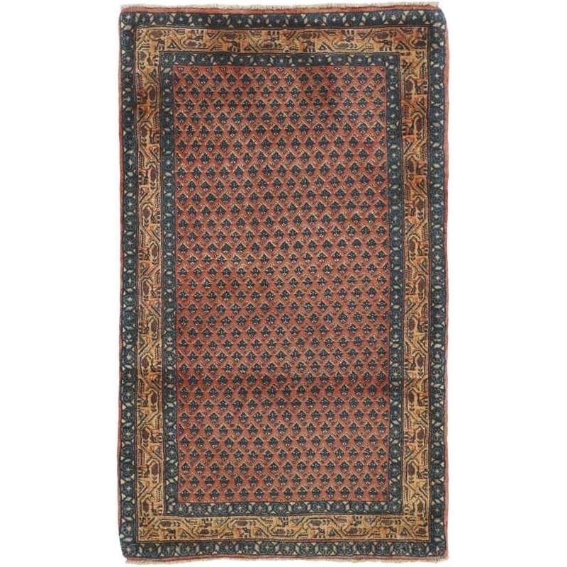 tappeto persia mir boteh cm.74x130