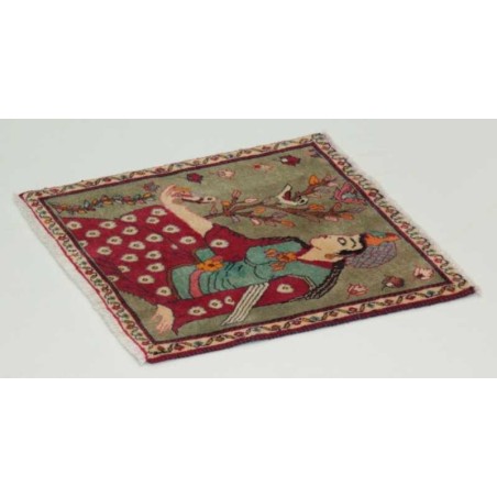 tappeto persia kashghai cm.62x64 0