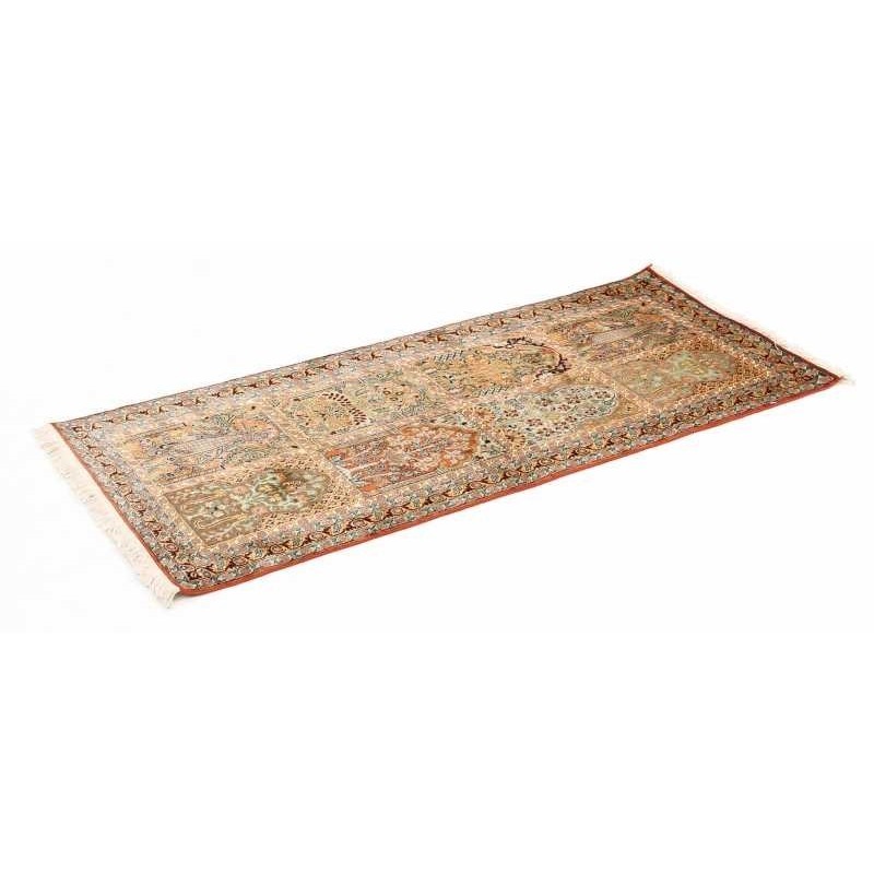 tappeto india kashmir seta cm 76x180 3