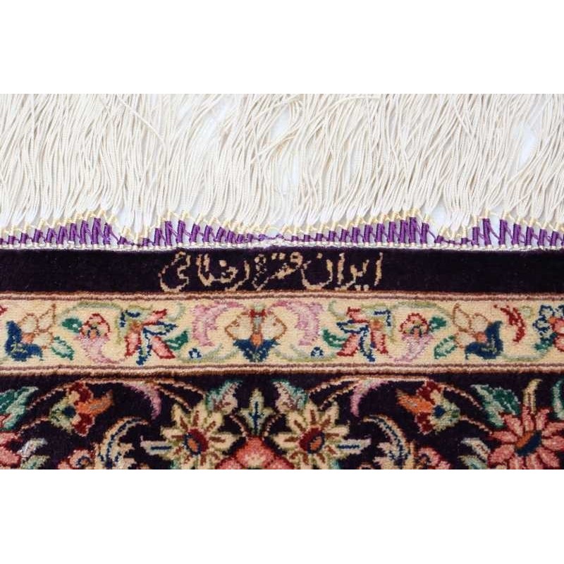 tappeto persia ghom seta cm 77x118 4