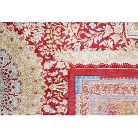 tappeto persia ghom seta cm.100x147 0
