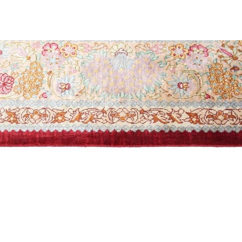 tappeto persia ghom seta cm 100x147 2