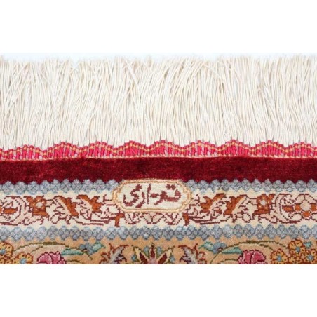 tappeto persia ghom seta cm 100x147 3