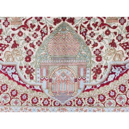 tappeto persia ghom seta cm 98x146 6