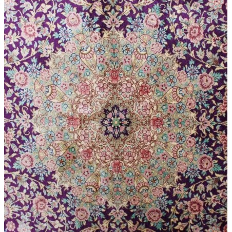 tappeto persia ghom seta cm 100x148 3