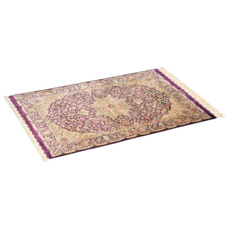 tappeto persia ghom seta cm 100x148 4