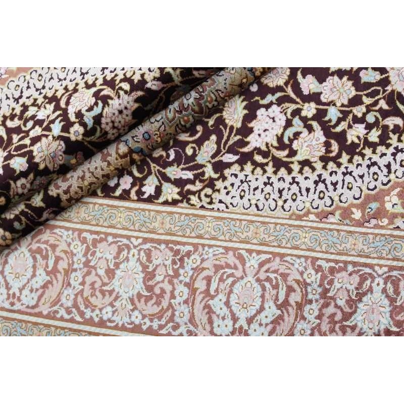 tappeto persia ghom seta cm.100x146 1
