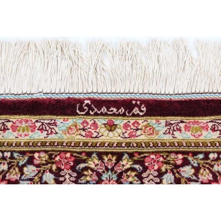tappeto persia ghom seta cm 98x148 3