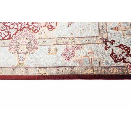 tappeto persia ghom seta cm 100x155 2