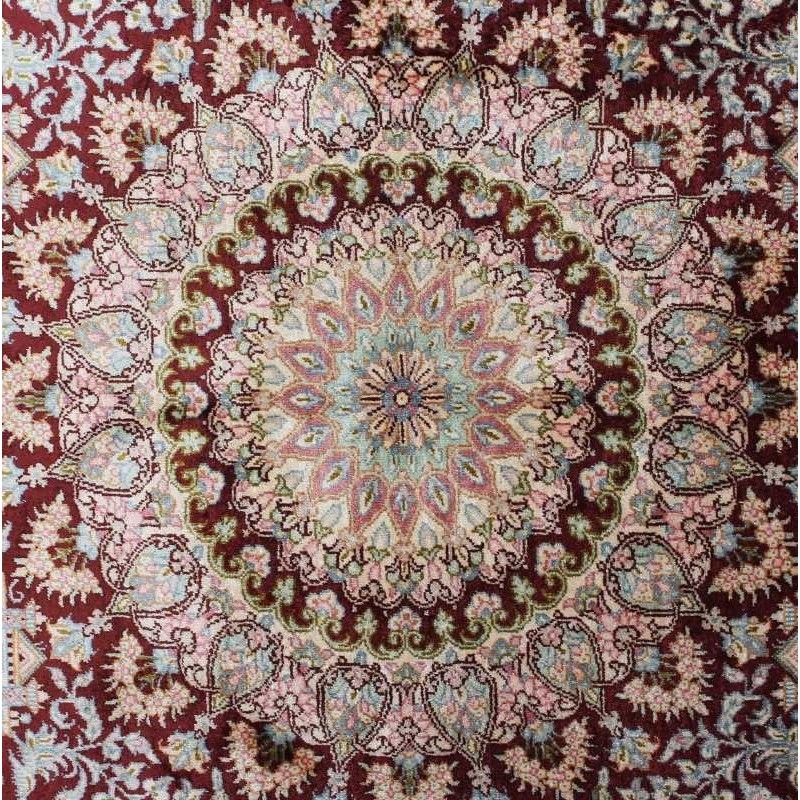 tappeto persia ghom seta cm 100x155 5