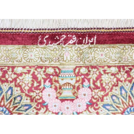 tappeto persia ghom seta cm 98x150 3