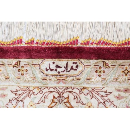tappeto persia ghom seta cm 132x201 3