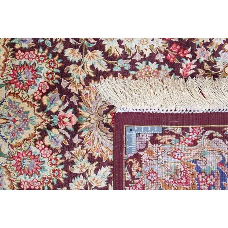 tappeto persia ghom seta cm.100x153 0
