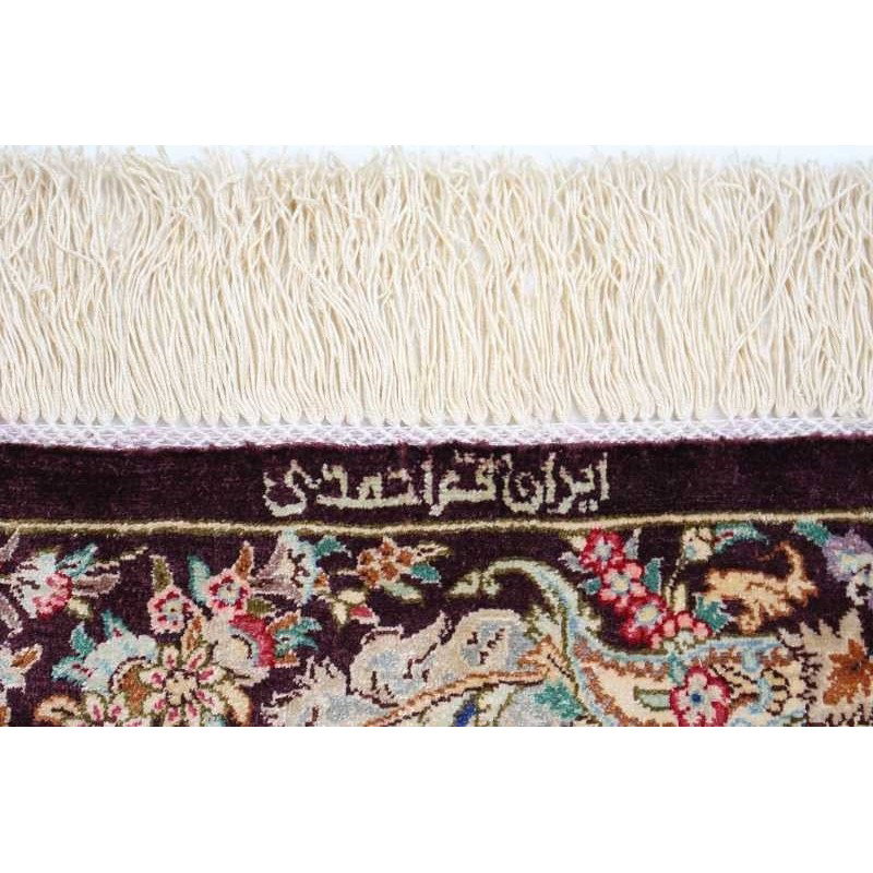 tappeto persia ghom seta cm 100x153 4