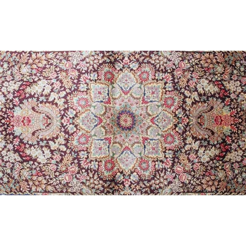 tappeto persia ghom seta cm 100x153 5