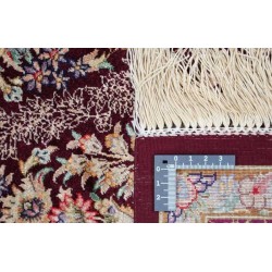 tappeto persia ghom seta cm 101x148 2