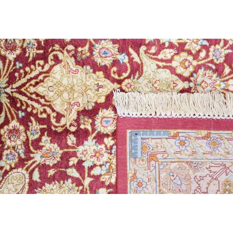 tappeto persia ghom seta cm.130x200 0