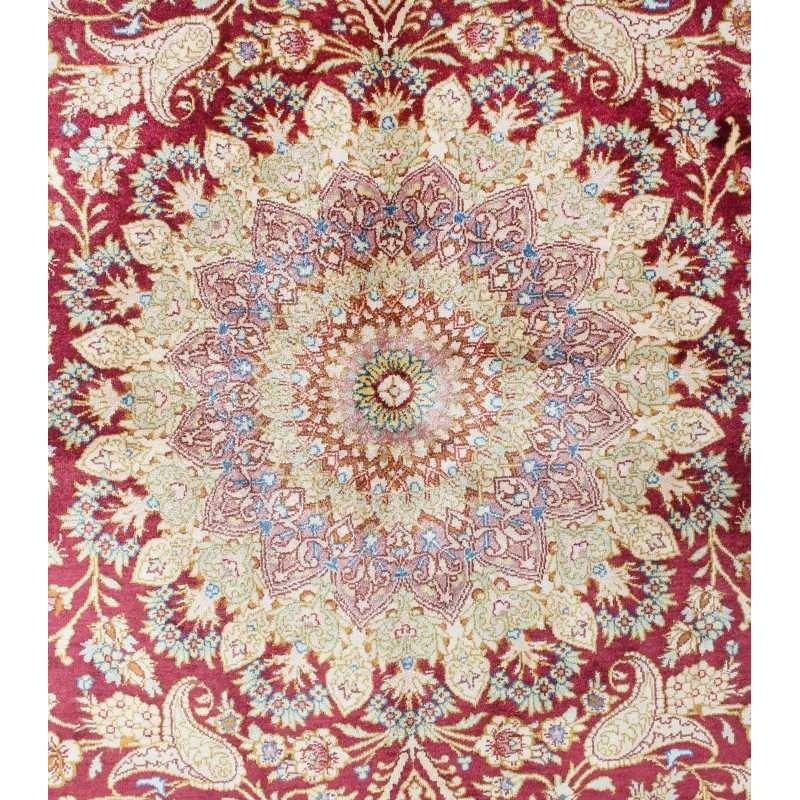 tappeto persia ghom seta cm 130x200 3