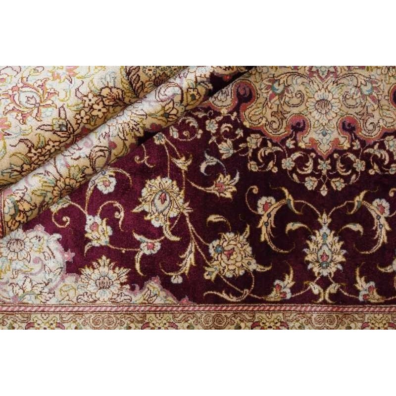 tappeto persia ghom seta cm.100x149 1