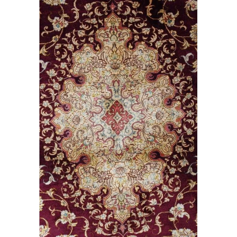 tappeto persia ghom seta cm 100x149 4