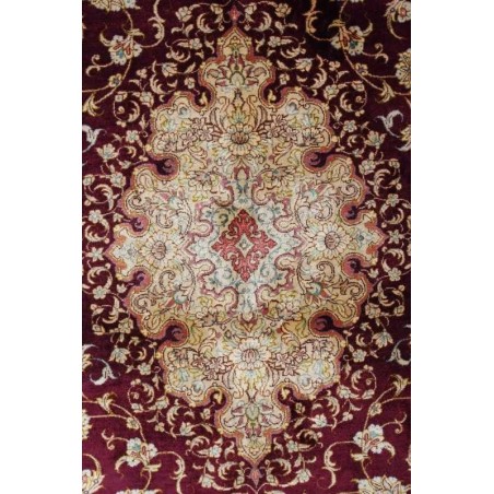tappeto persia ghom seta cm 100x149 4