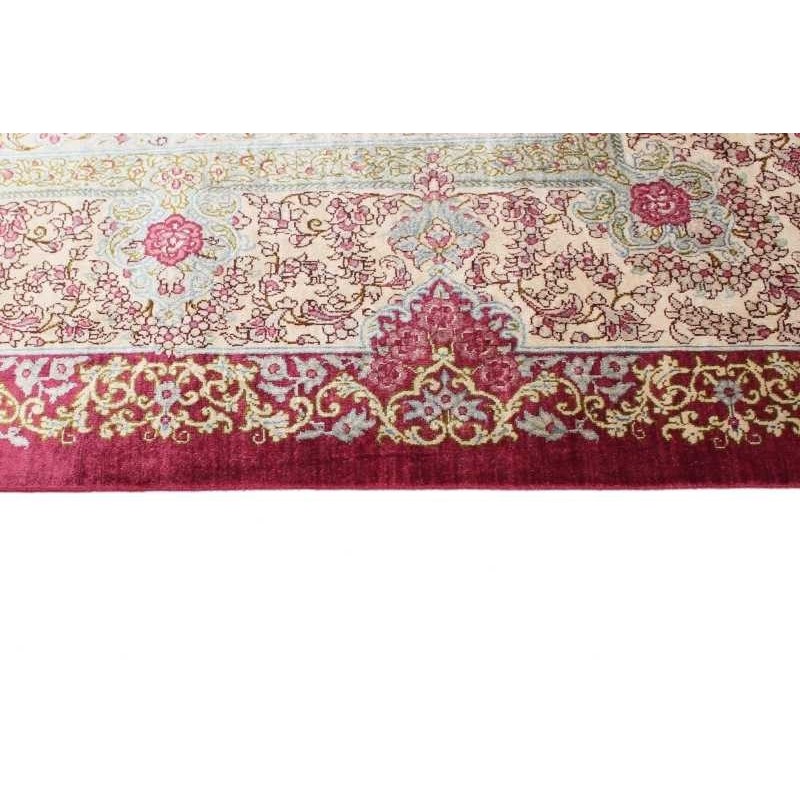 tappeto persia ghom seta cm 135x208 2
