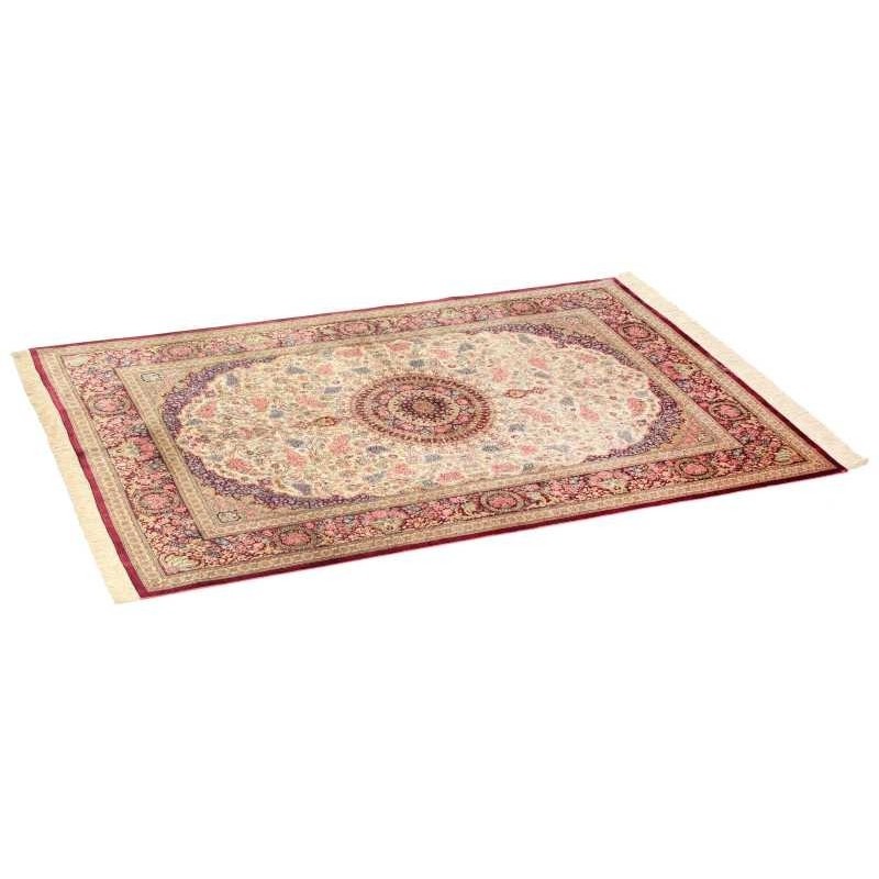 tappeto persia ghom seta cm 133x200 5