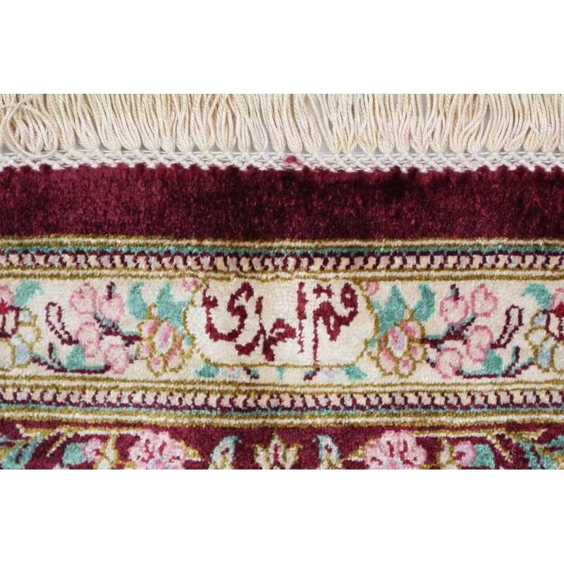 tappeto persia ghom seta cm 130x200 3