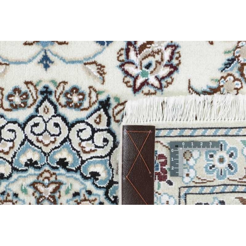 tappeto persia nain fine con seta cm.90x136 0
