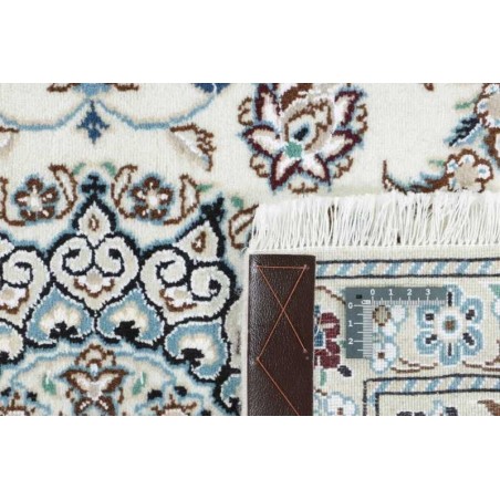 tappeto persia nain fine con seta cm.90x136 0