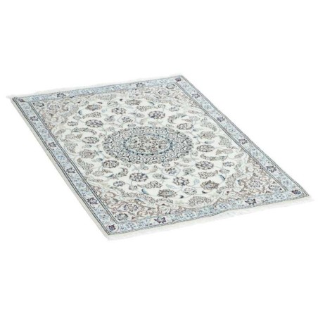 tappeto persia nain fine con seta cm 90x136 3
