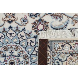 tappeto persia nain fine con seta cm 62x200 2