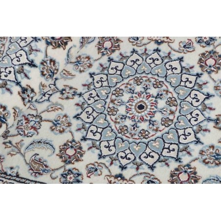 tappeto persia nain fine con seta cm.62x200 1