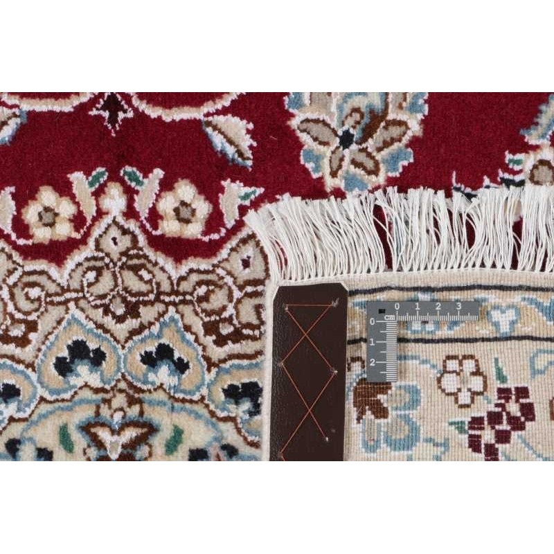tappeto persia nain fine con seta cm.103x147 0