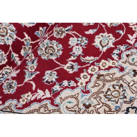 tappeto persia nain fine con seta cm.103x147 1