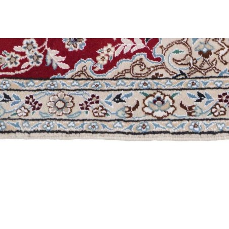 tappeto persia nain fine con seta cm 103x147 2