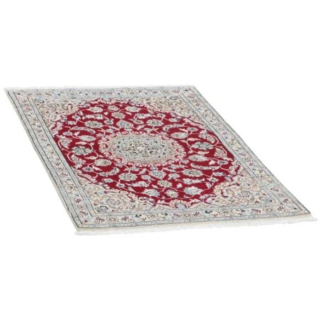 tappeto persia nain fine con seta cm 103x147 3