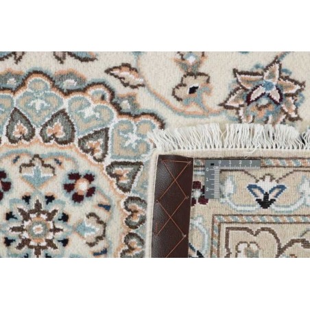 tappeto persia nain fine con seta cm.73x200 0